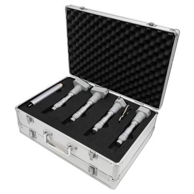 Indvendig 3-punkt mikrometre i sæt 50-100 mm inkl. forlænger og kontrolringe